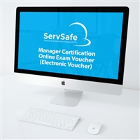 10 ServSafe® Mgr Certification Online Exam Vouchers